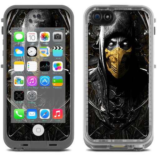  Scorpion Ninja Masked Lifeproof Fre iPhone 5C Skin