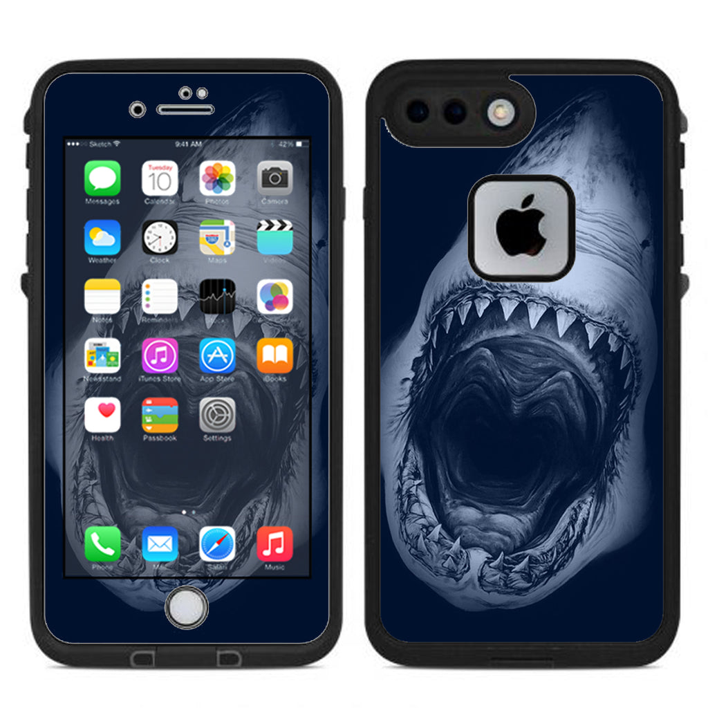  Shark Attack Lifeproof Fre iPhone 7 Plus or iPhone 8 Plus Skin