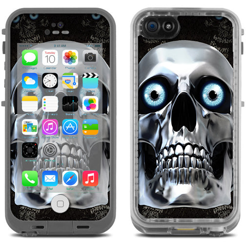  Punish Face On Glowing Red Lifeproof Fre iPhone 5C Skin