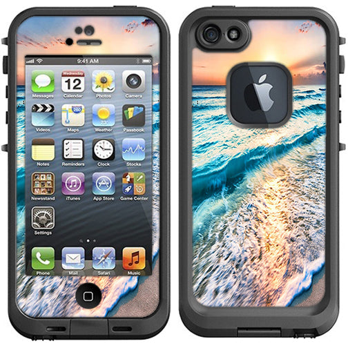  Sunset On Beach Lifeproof Fre iPhone 5 Skin