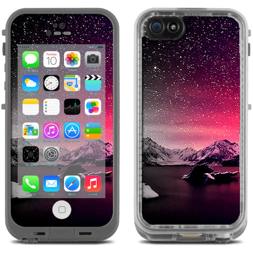  Winter Starry Night Lifeproof Fre iPhone 5C Skin