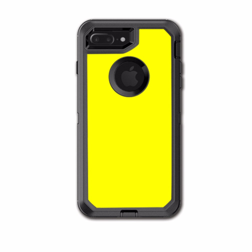  Bright Yellow Otterbox Defender iPhone 7+ Plus or iPhone 8+ Plus Skin