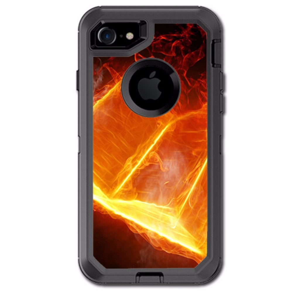  Fire, Flames Otterbox Defender iPhone 7 or iPhone 8 Skin