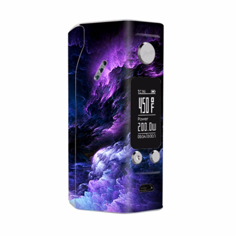  Purple Storm Clouds Wismec Reuleaux RX200S Skin