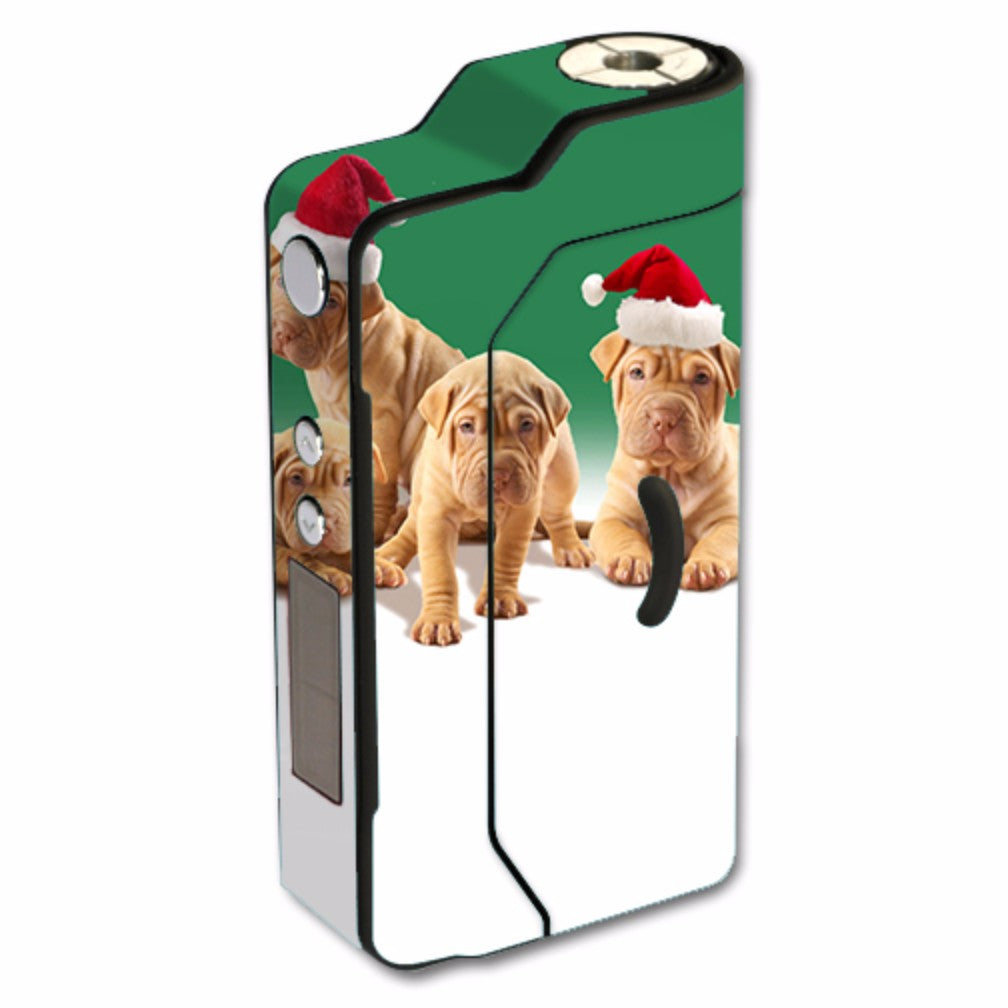  Shar-Pei Puppies In Santa Hats Sigelei 150W TC Skin