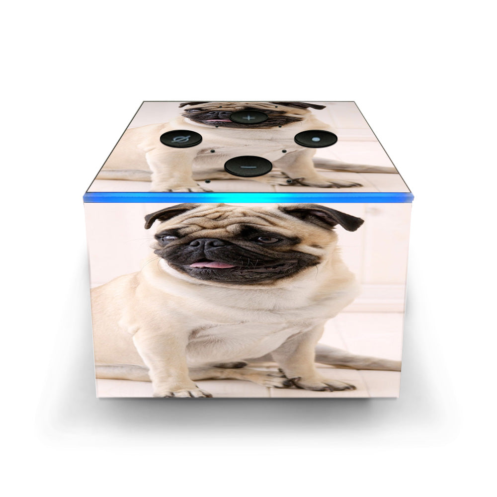  Pug Mug, Cute Pug Amazon Fire TV Cube Skin