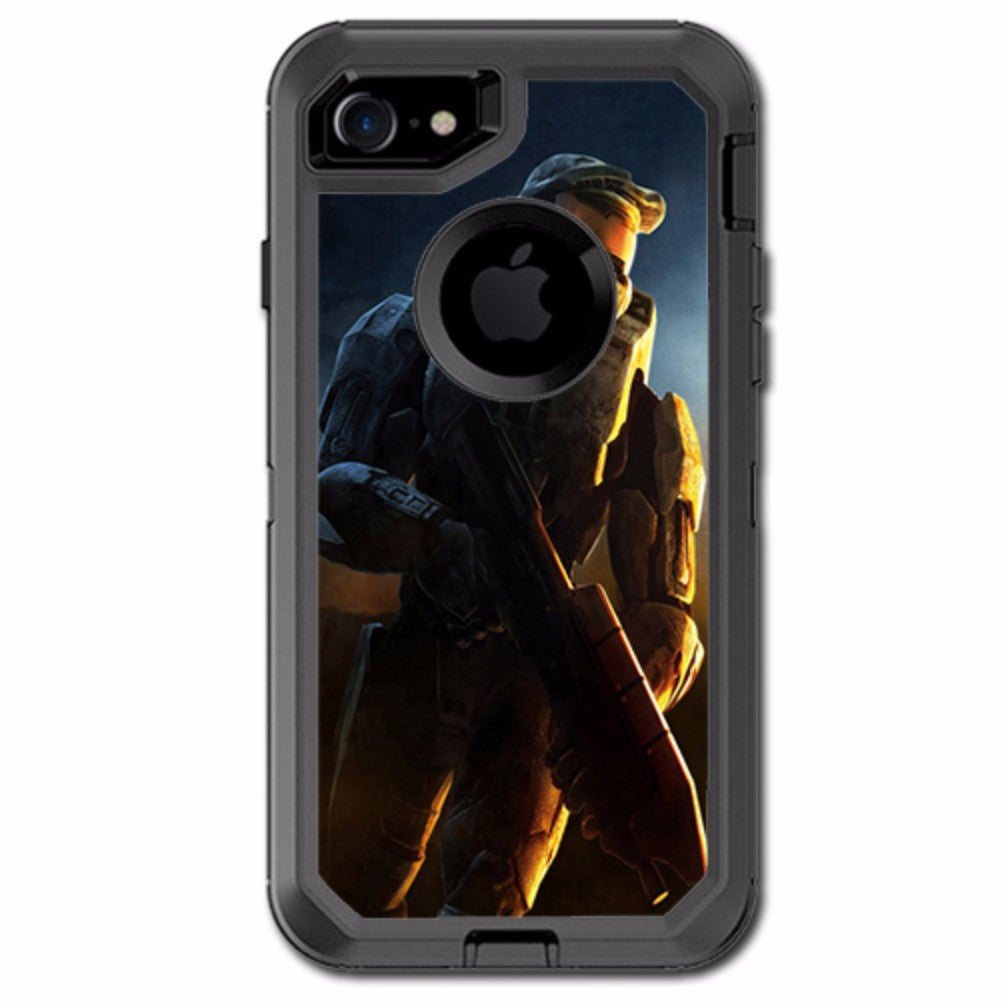  Soldier In Battle Otterbox Defender iPhone 7 or iPhone 8 Skin
