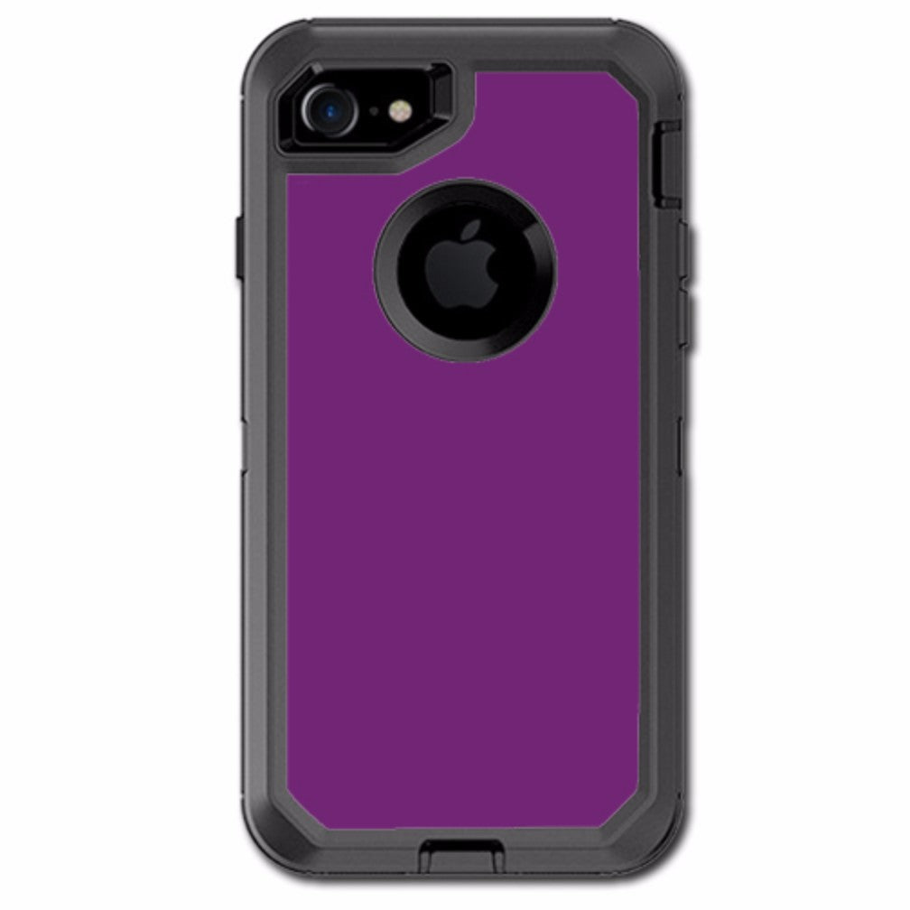  Purple Muted Otterbox Defender iPhone 7 or iPhone 8 Skin