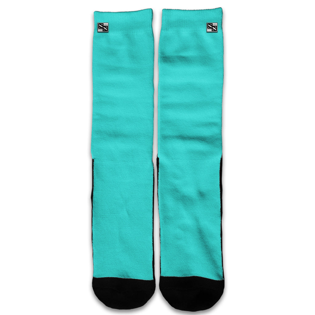  Turquoise Color Universal Socks