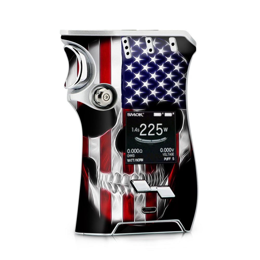  American Skull Flag In Skull Smok Mag kit Skin