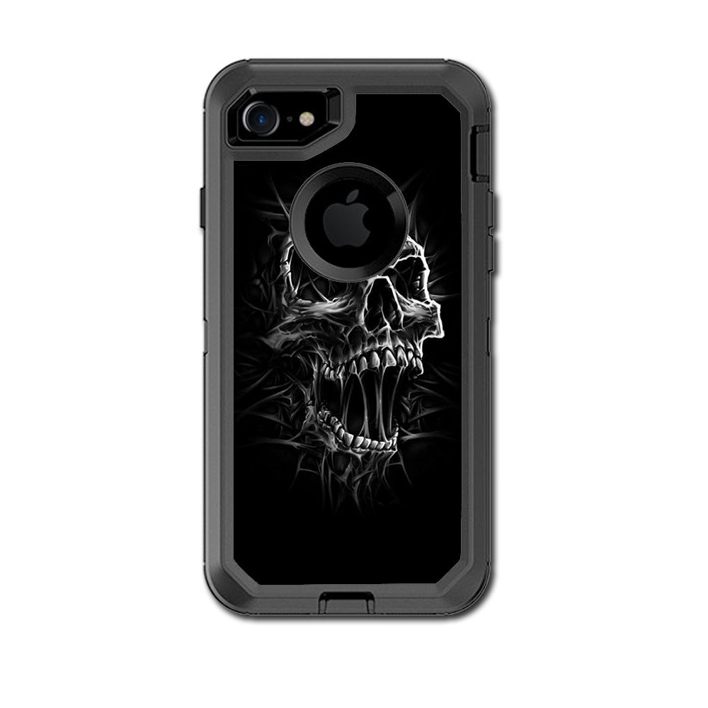  Skull Evil Stretch Slash Screaming Otterbox Defender iPhone 7 or iPhone 8 Skin