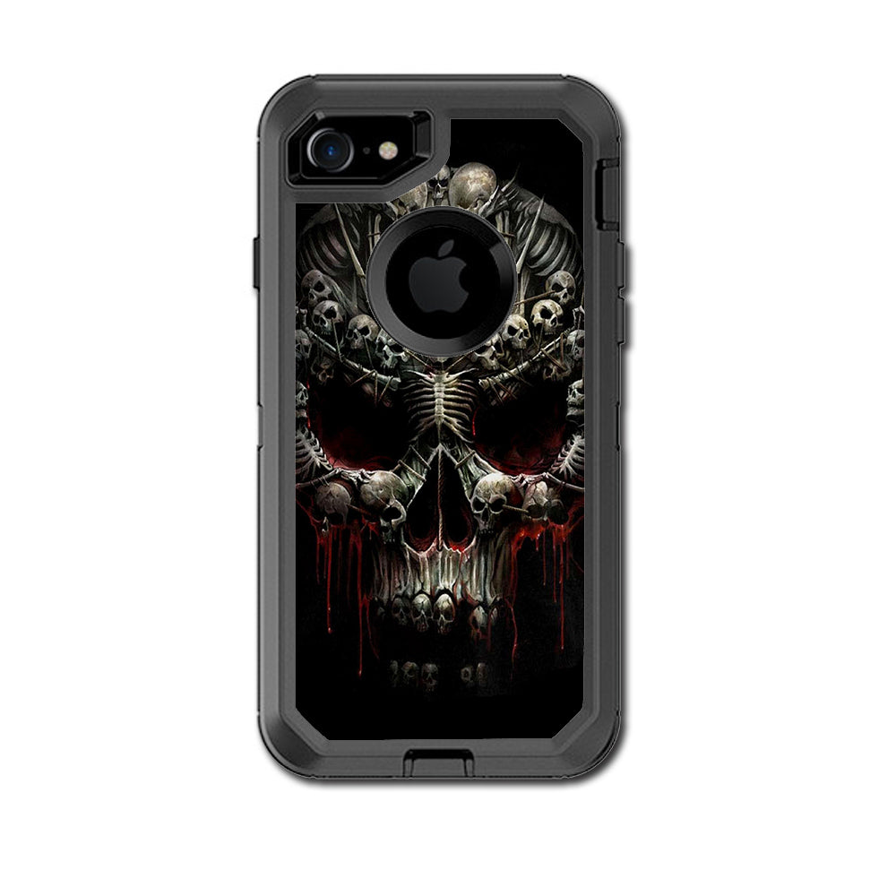  Skulls Inside Skulls Art Otterbox Defender iPhone 7 or iPhone 8 Skin