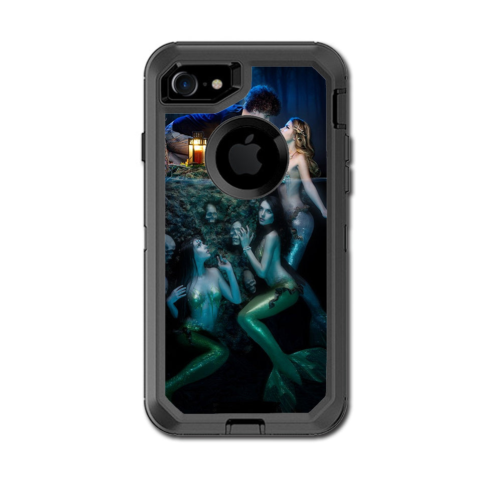  Sirens Mermaids Under Water Otterbox Defender iPhone 7 or iPhone 8 Skin