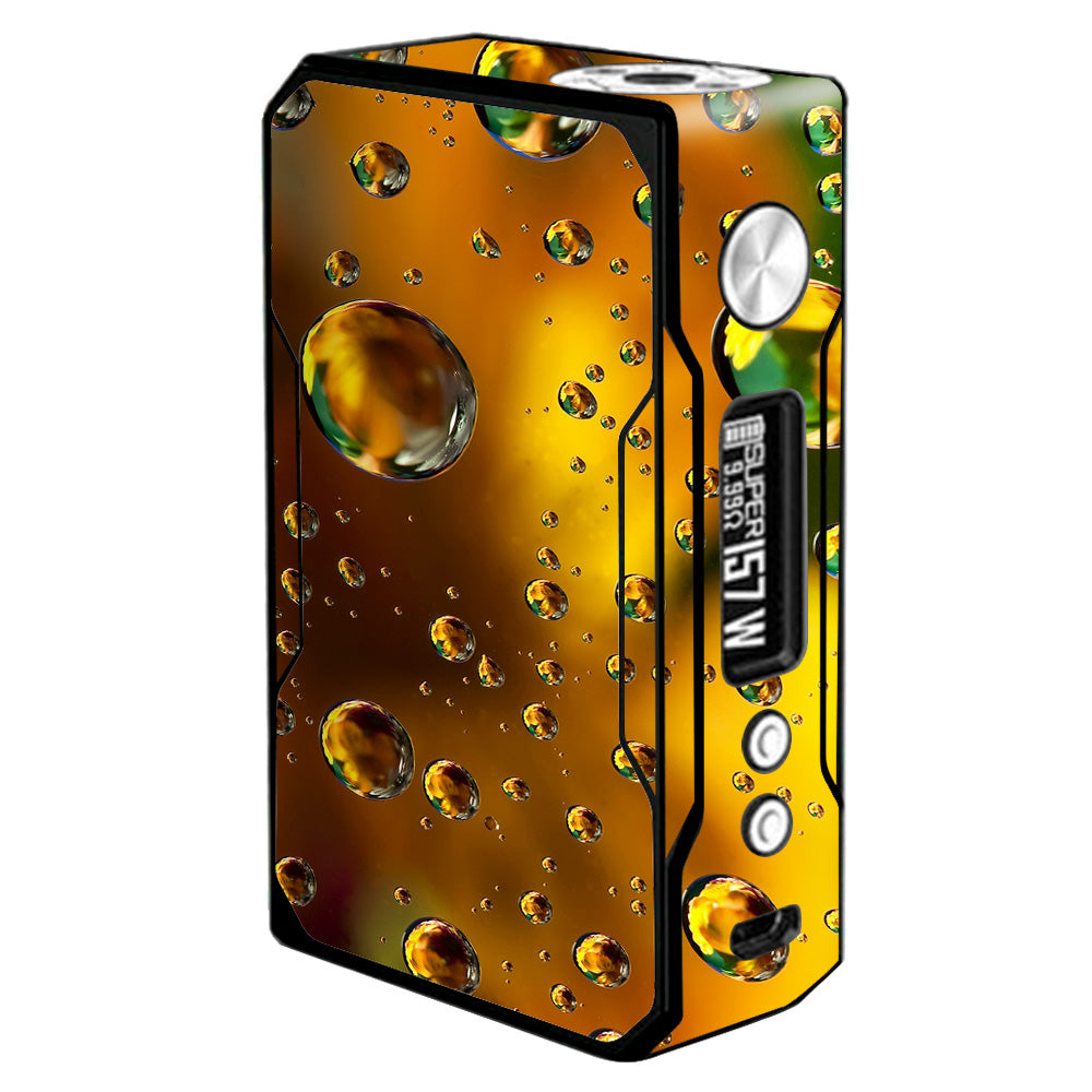  Gold Water Drops Droplets Voopoo Drag 157w Skin