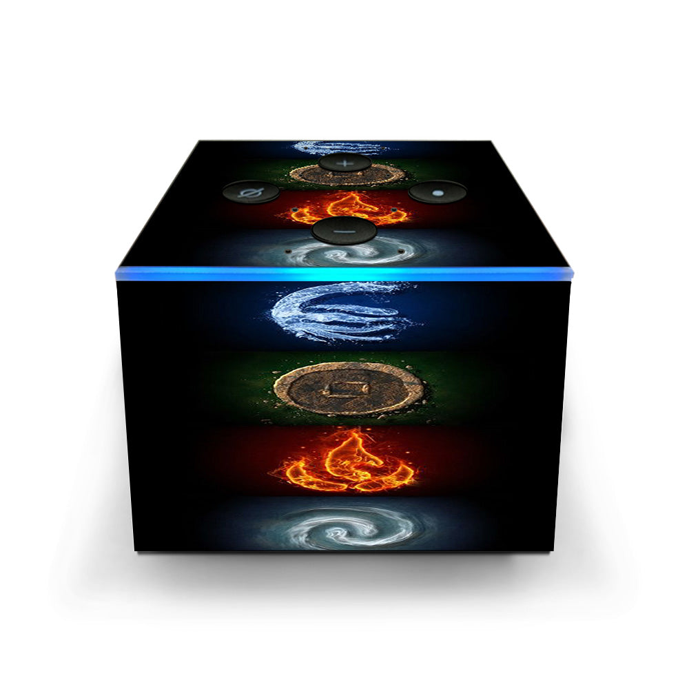 Elements Water Earth Fire Air Amazon Fire TV Cube Skin