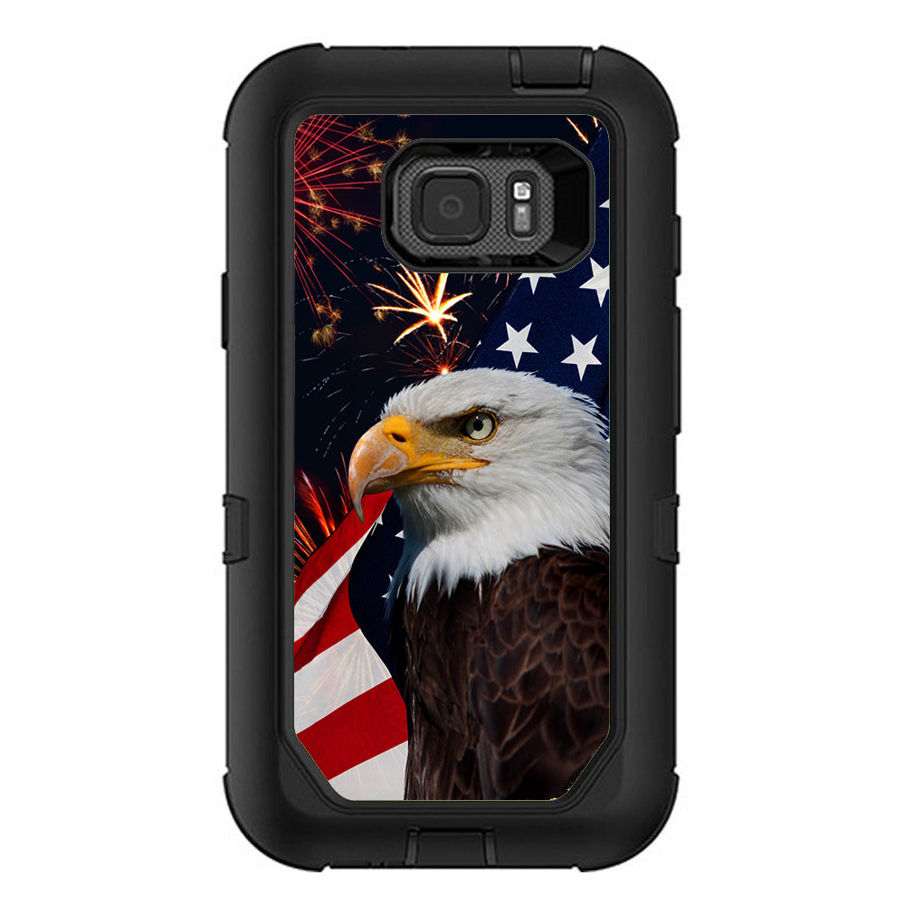  Eagle America Flag Independence Otterbox Defender Samsung Galaxy S7 Active Skin