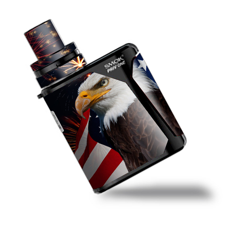  Eagle America Flag Independence Smok Priv One Skin