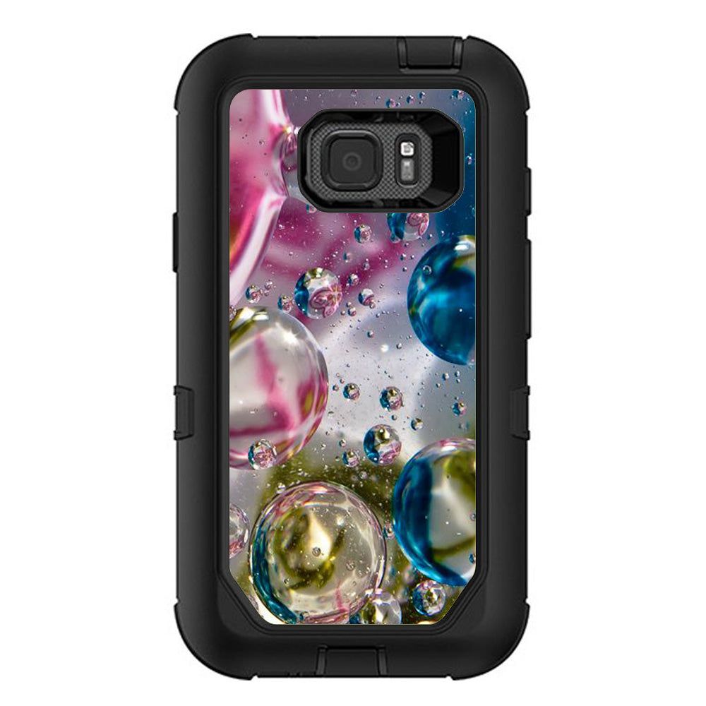  Bubblicious Water Bubbles Colors Otterbox Defender Samsung Galaxy S7 Active Skin