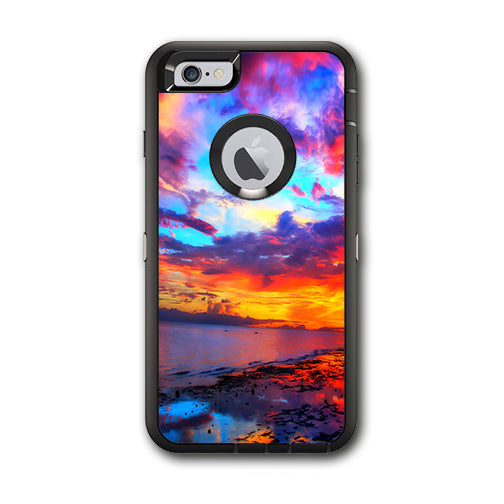  Beautiful Landscape Water Colorful Sky Otterbox Defender iPhone 6 PLUS Skin