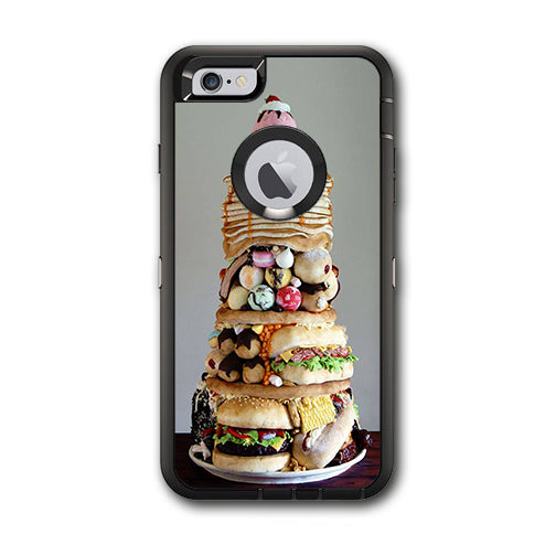  Ultimate Foodie Stack All Foods Otterbox Defender iPhone 6 PLUS Skin