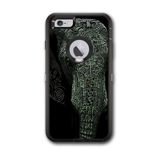  Aztec Elephant Tribal Design Otterbox Defender iPhone 6 PLUS Skin