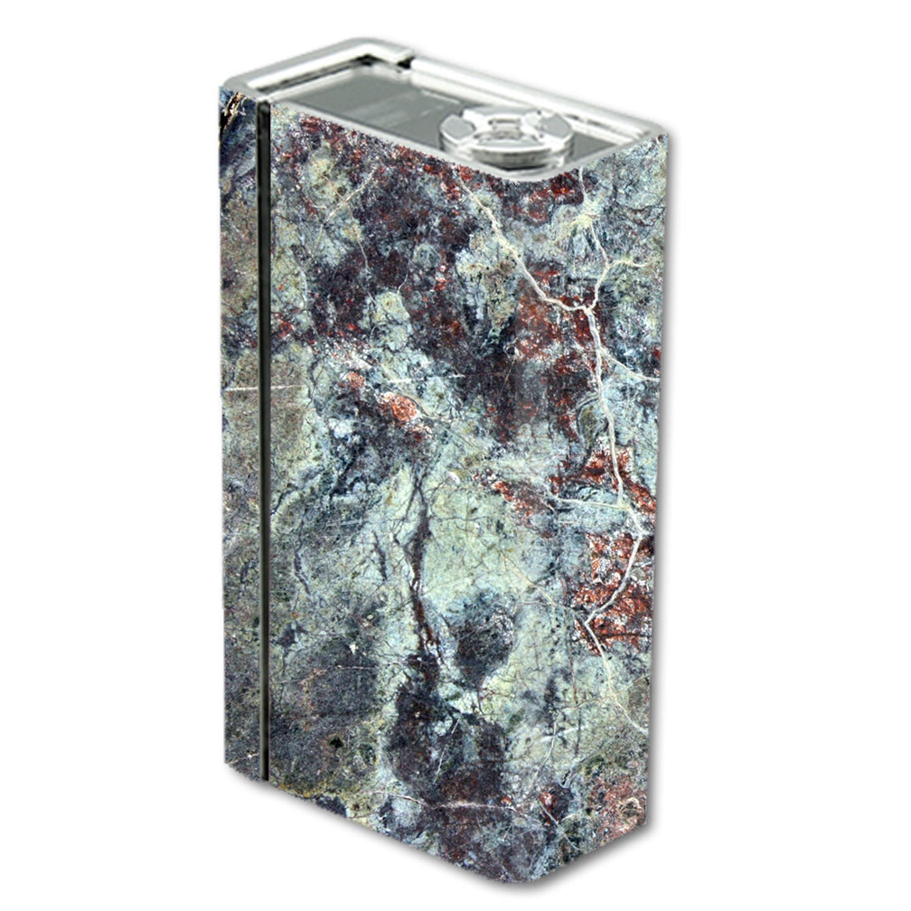  Rough Marble Grey Red Blue Granite Smok Xcube BT50 Skin