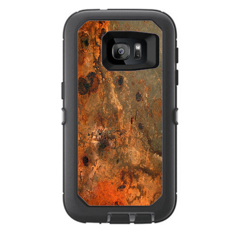  Rusty Metal Panel Steel Rusted Otterbox Defender Samsung Galaxy S7 Skin