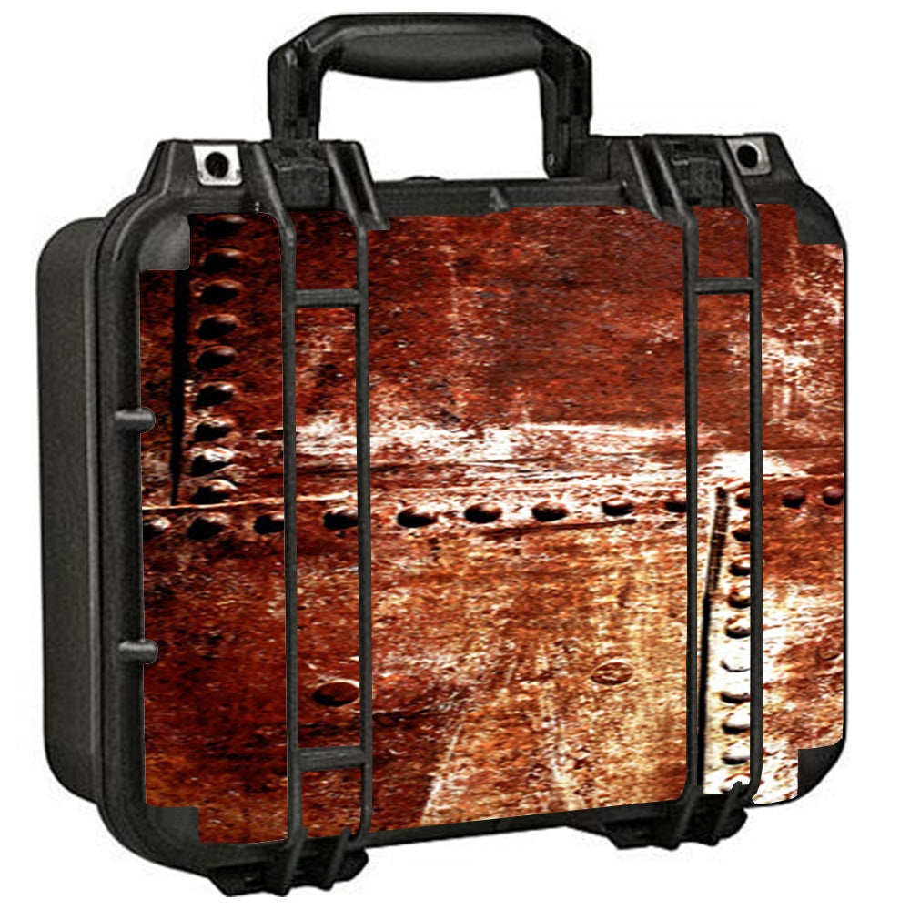  Rusted Metal Panels Rivets Rust Pelican Case 1400 Skin