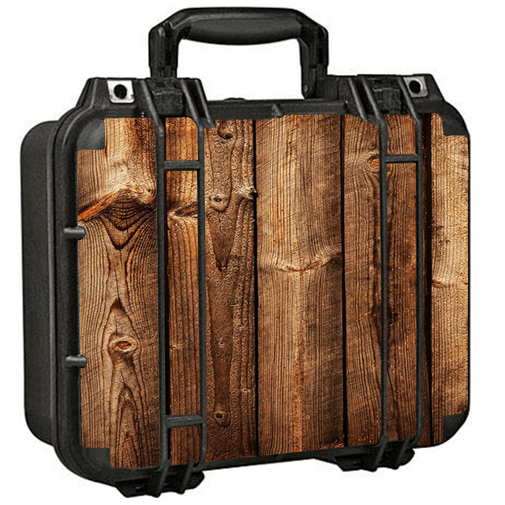  Wood Panels Cherry Oak Pelican Case 1400 Skin