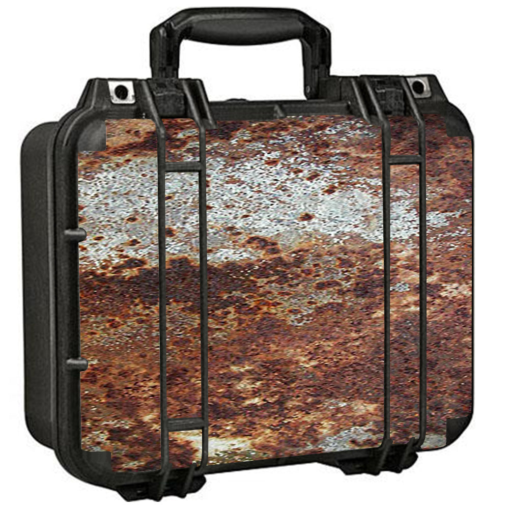  Rust Corroded Metal Panel Damage Pelican Case 1400 Skin