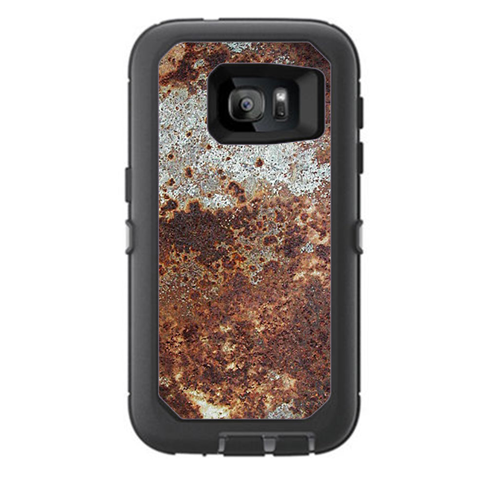  Rust Corroded Metal Panel Damage Otterbox Defender Samsung Galaxy S7 Skin