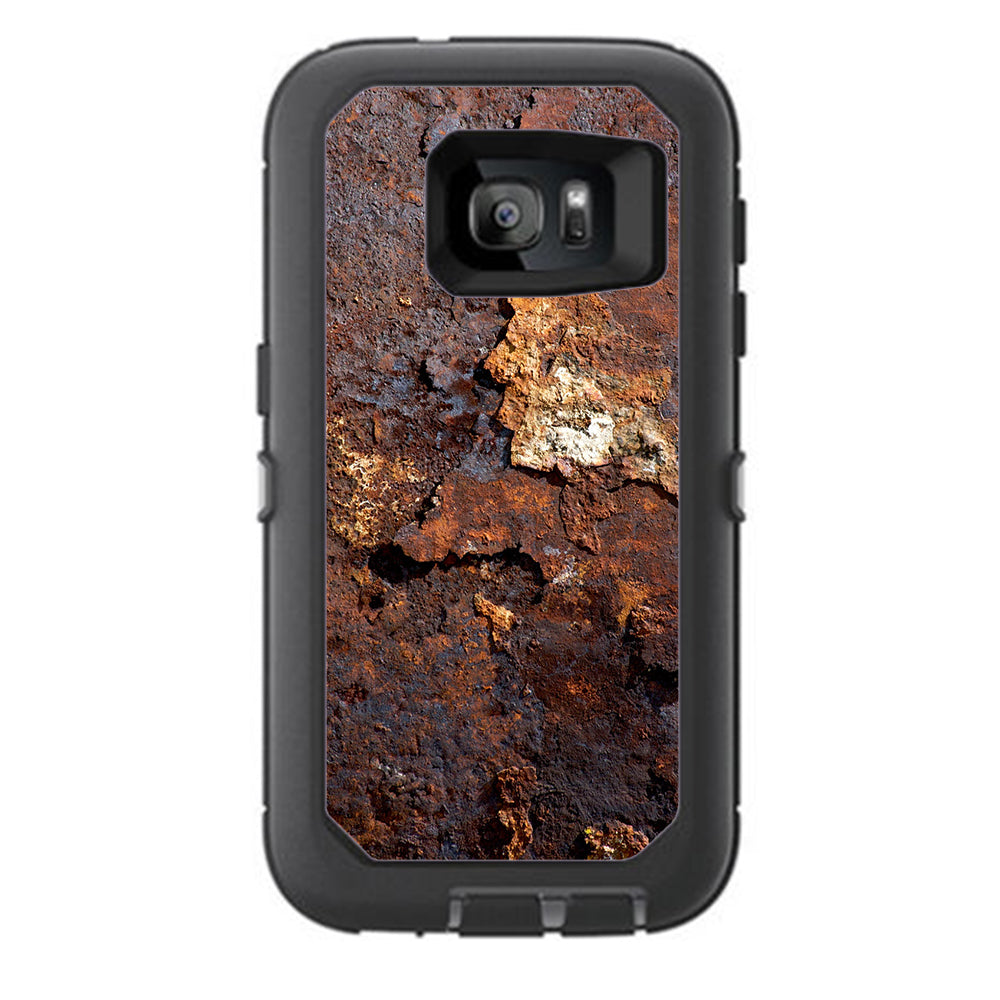  Rusted Away Metal Flakes Of Rust Panel Otterbox Defender Samsung Galaxy S7 Skin