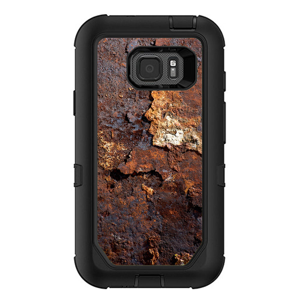 Rusted Away Metal Flakes Of Rust Panel Otterbox Defender Samsung Galaxy S7 Active Skin