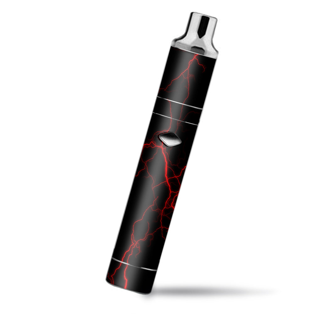  Red Lightning Bolts Electric Yocan Magneto Skin
