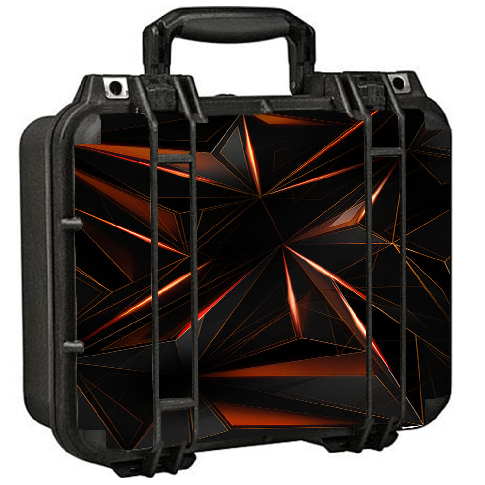  Sharp Glass Like Crystal Abstract Pelican Case 1400 Skin