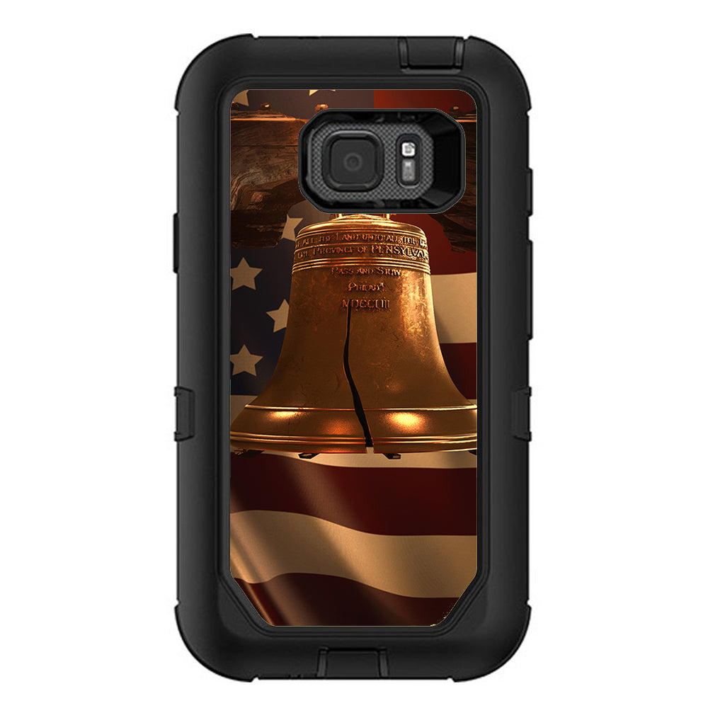  Liberty Bell America Strong Otterbox Defender Samsung Galaxy S7 Active Skin