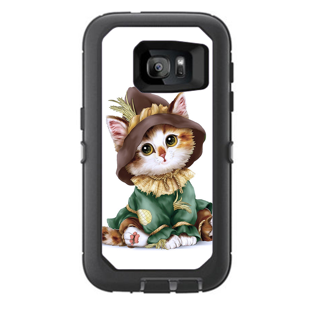  Kitten Scarecrow Otterbox Defender Samsung Galaxy S7 Skin