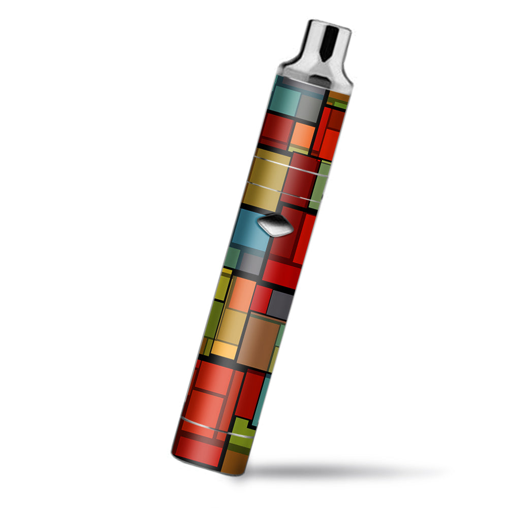  Abstract Colorful Square Pattern Yocan Magneto Skin