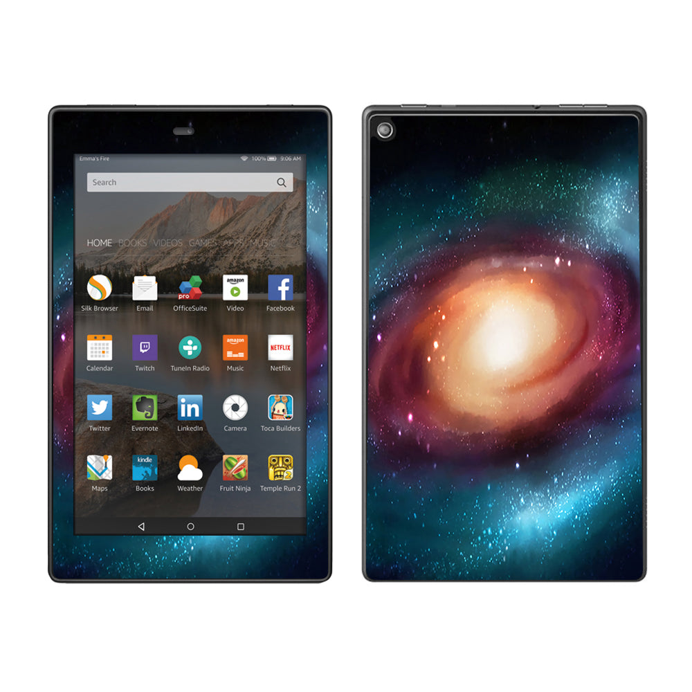  Universe Wormhole Outer Space Galaxy Amazon Fire HD 8 Skin