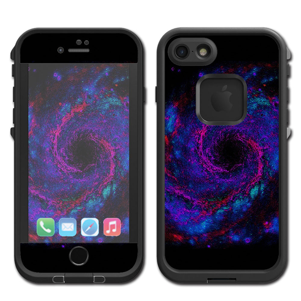  Galaxy Wormhole Space Lifeproof Fre iPhone 7 or iPhone 8 Skin