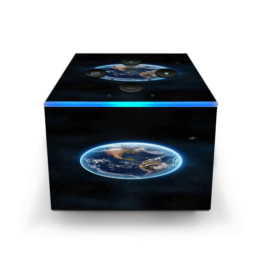  Planet Earth Outer Space Amazon Fire TV Cube Skin