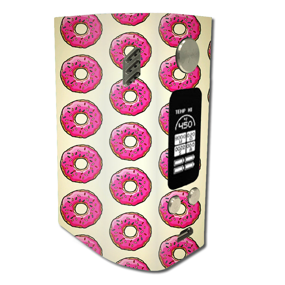  Pink Sprinkles Donuts Wismec Reuleaux RX300 Skin