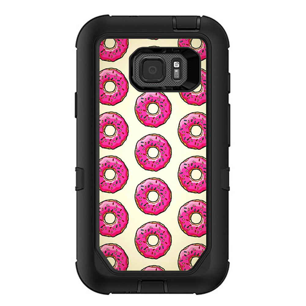  Pink Sprinkles Donuts Otterbox Defender Samsung Galaxy S7 Active Skin
