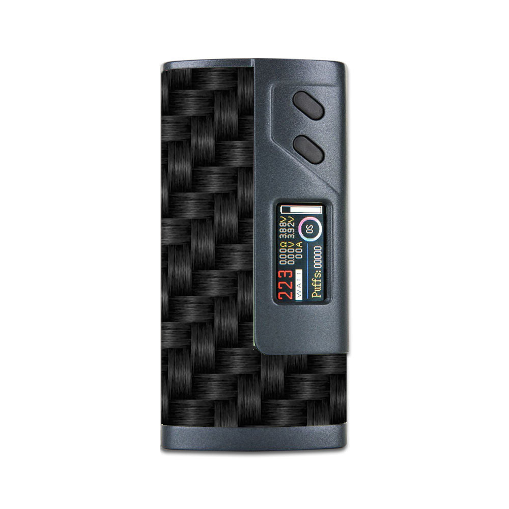  Black Grey Carbon Fiber Weave Sigelei 213W Plus Skin