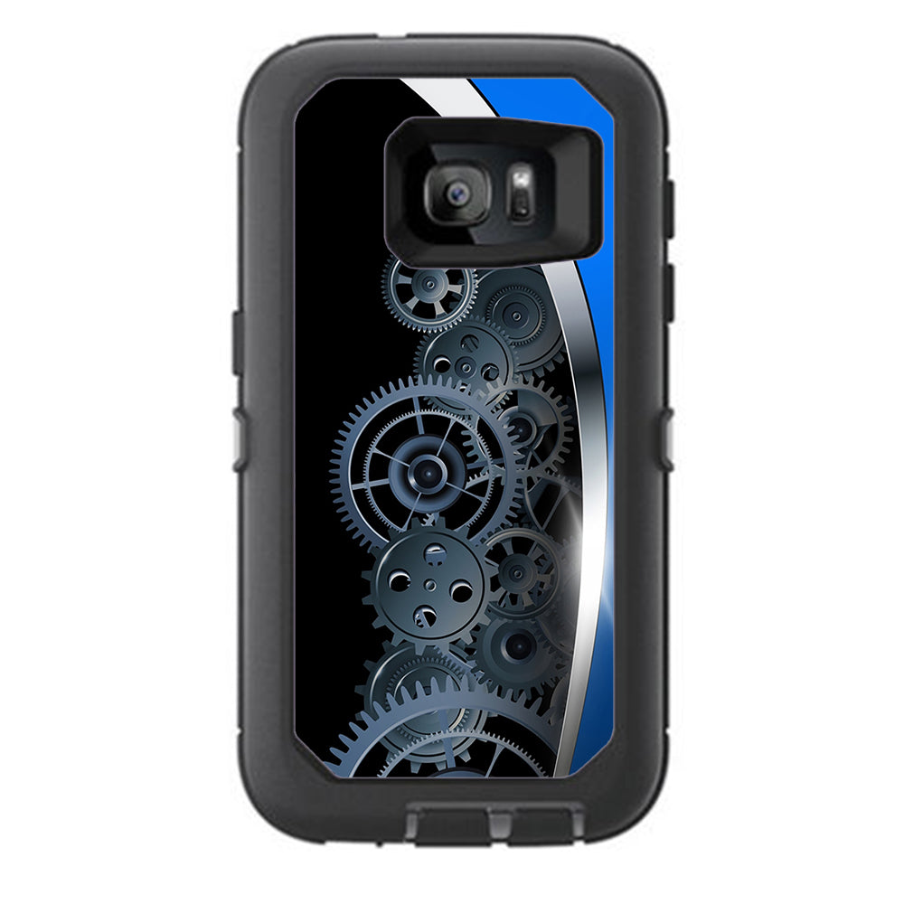  Mechanical Gears Motion Otterbox Defender Samsung Galaxy S7 Skin
