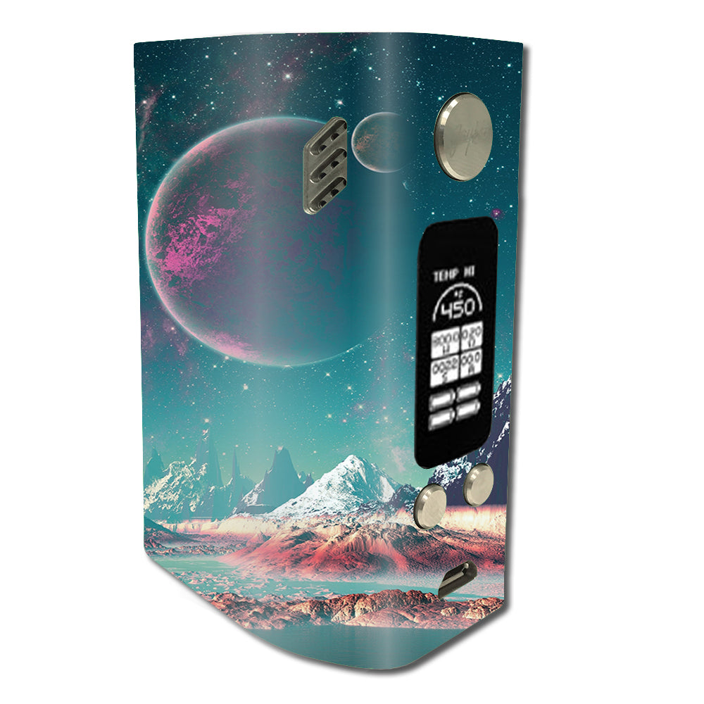 Planets And Moons Mountains Wismec Reuleaux RX300 Skin