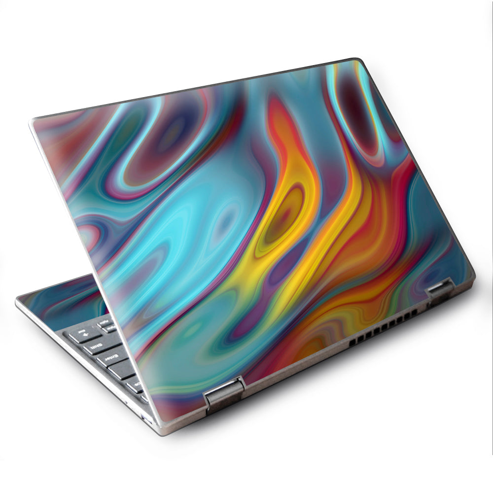  Color Glass Opalescent Resin  Lenovo Yoga 710 11.6" Skin