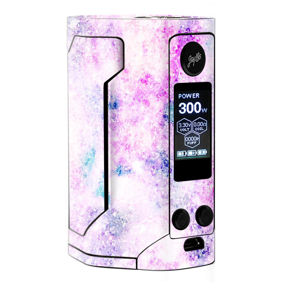  Pastel Crystals Pink Purple Pattern Wismec Gen 3 300w Skin