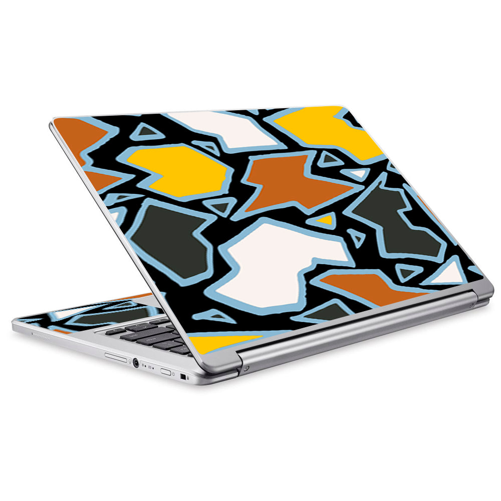  Pop Art Stained Glass Acer Chromebook R13 Skin