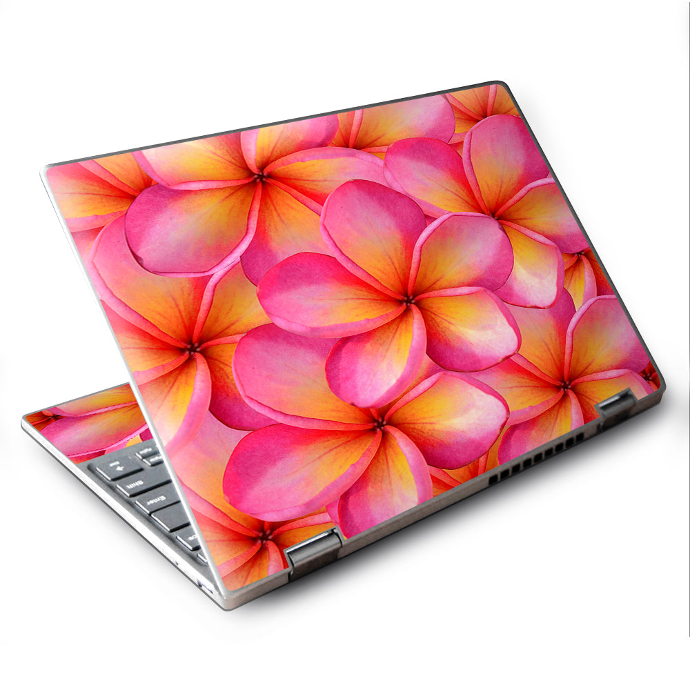  Plumerias Pink Flowers Lenovo Yoga 710 11.6" Skin